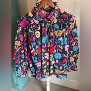 Floral Multicolor Women's Top